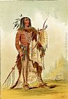 George Catlin Wall Art - Wun-Nes-Tou Medicine-Man of the Blackfeet People